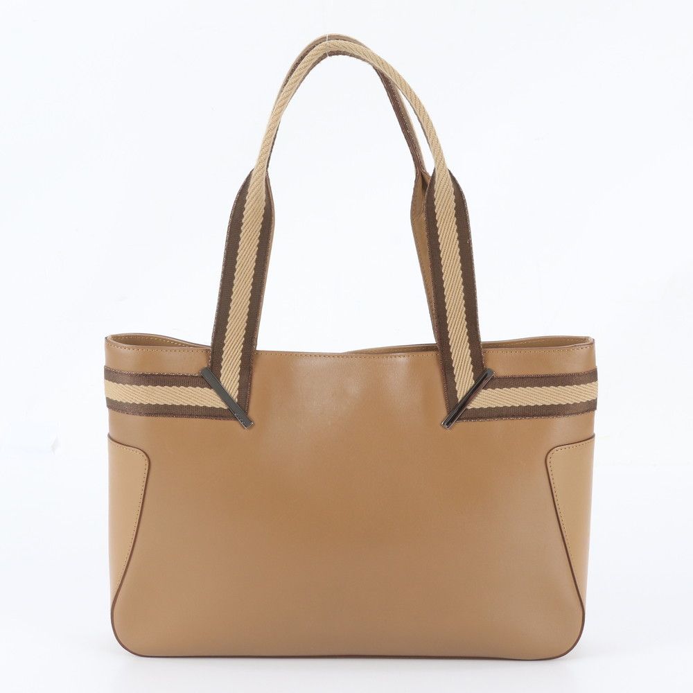 Gucci Leather Tote Bag Shoulder Hand Brown — view 3