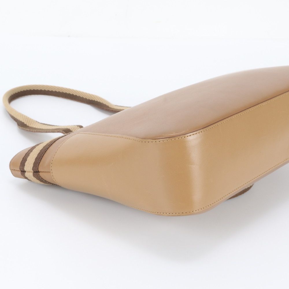 Gucci Leather Tote Bag Shoulder Hand Brown — view 5