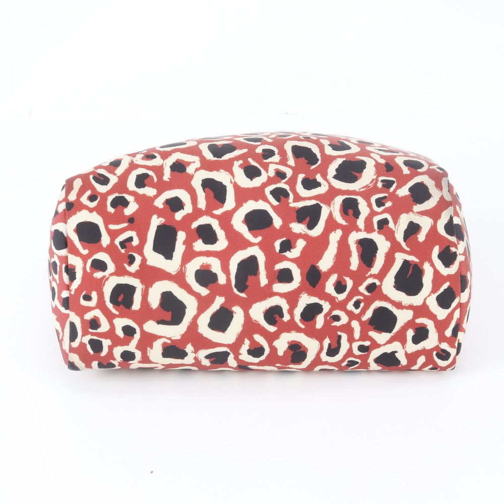 Gucci Leopard Print Animal Leather Tote Bag — view 6