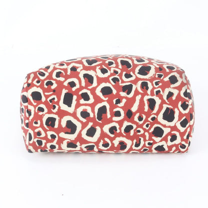 Gucci Leopard Print Animal Leather Tote Bag — view 6