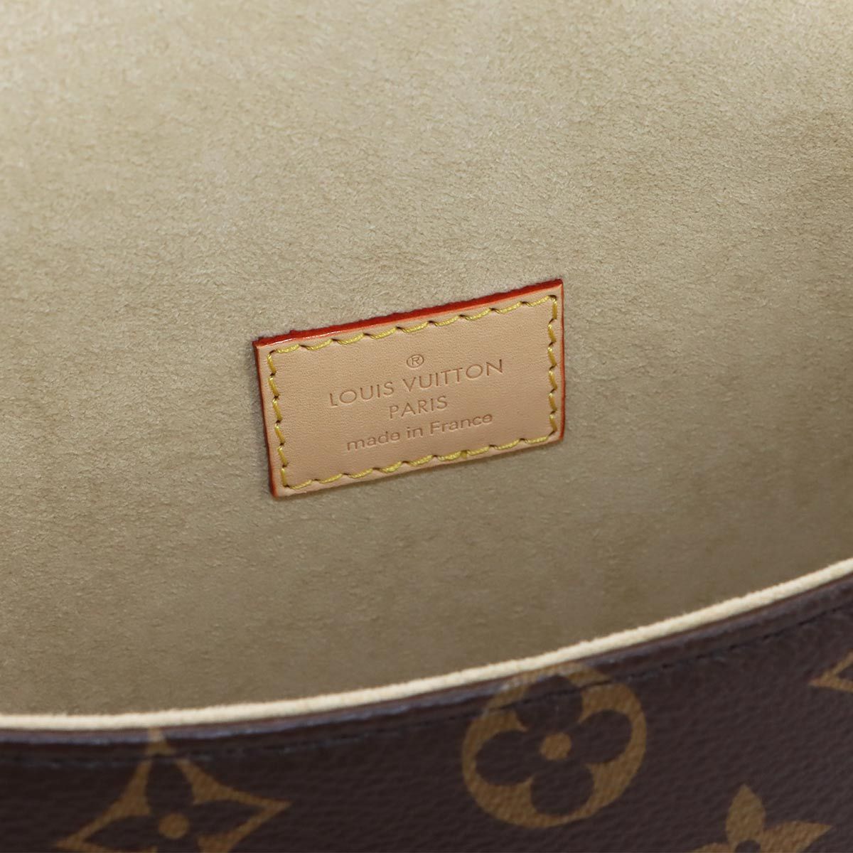 Louis Vuitton Monogram Saumur BB 2-Way Bag Brown — view 8