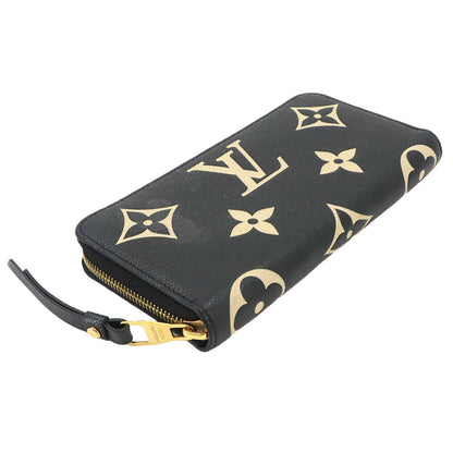 Louis Vuitton Bicolor Monogram Empreinte Zippy Wallet Leather Black — view 3
