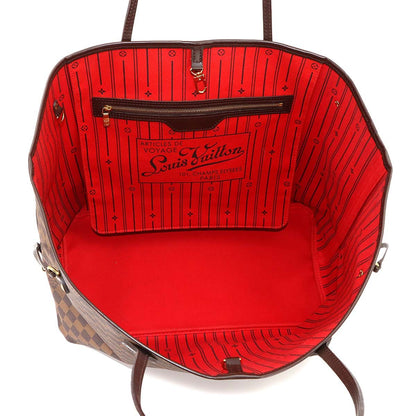 Louis Vuitton Damier Neverfull GM Tote Bag Ebene Cerise Gold — view 6