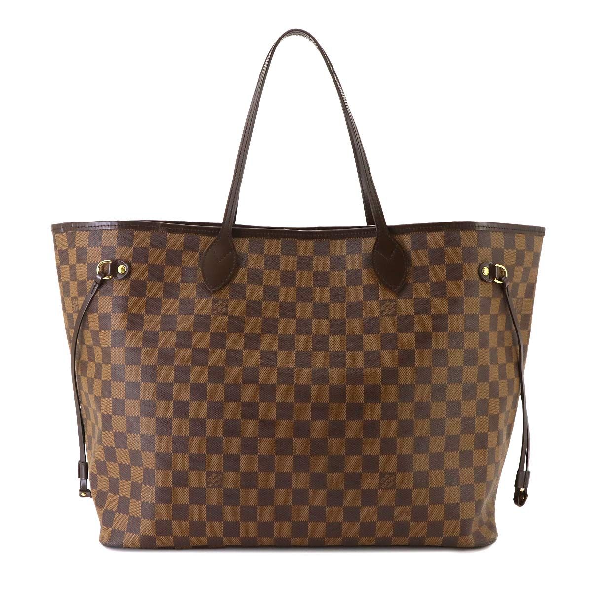 Louis Vuitton Damier Neverfull GM Tote Bag Ebene Cerise Gold — view 2