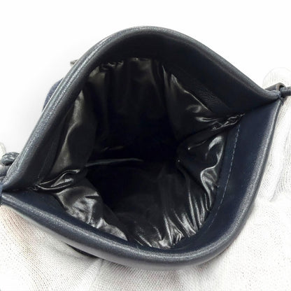 Moncler Puffy Phone Case Leather Logo Shoulder Bag Indigo — view 7