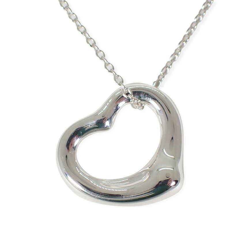 Tiffany & Co 925 Open Heart Pendant
