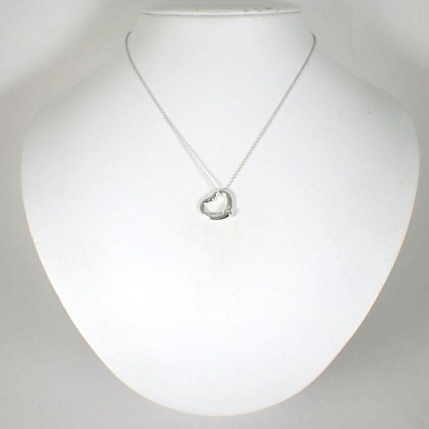 Tiffany & Co 925 Open Heart Pendant — view 2