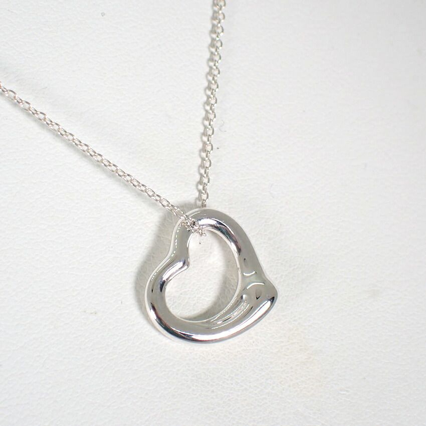 Tiffany & Co 925 Open Heart Pendant — view 3