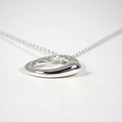 Tiffany & Co 925 Open Heart Pendant — view 4