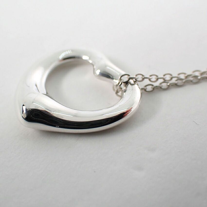 Tiffany & Co 925 Open Heart Pendant — view 7
