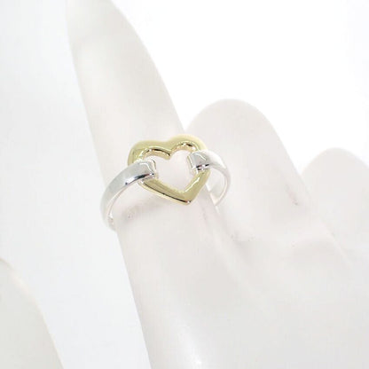 Tiffany & Co 925/750 Open Heart Ring — view 7