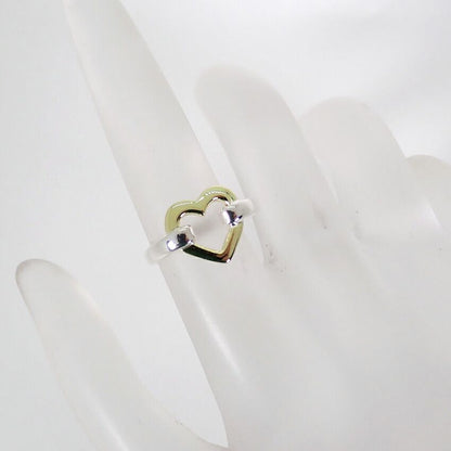 Tiffany & Co 925/750 Open Heart Ring — view 4
