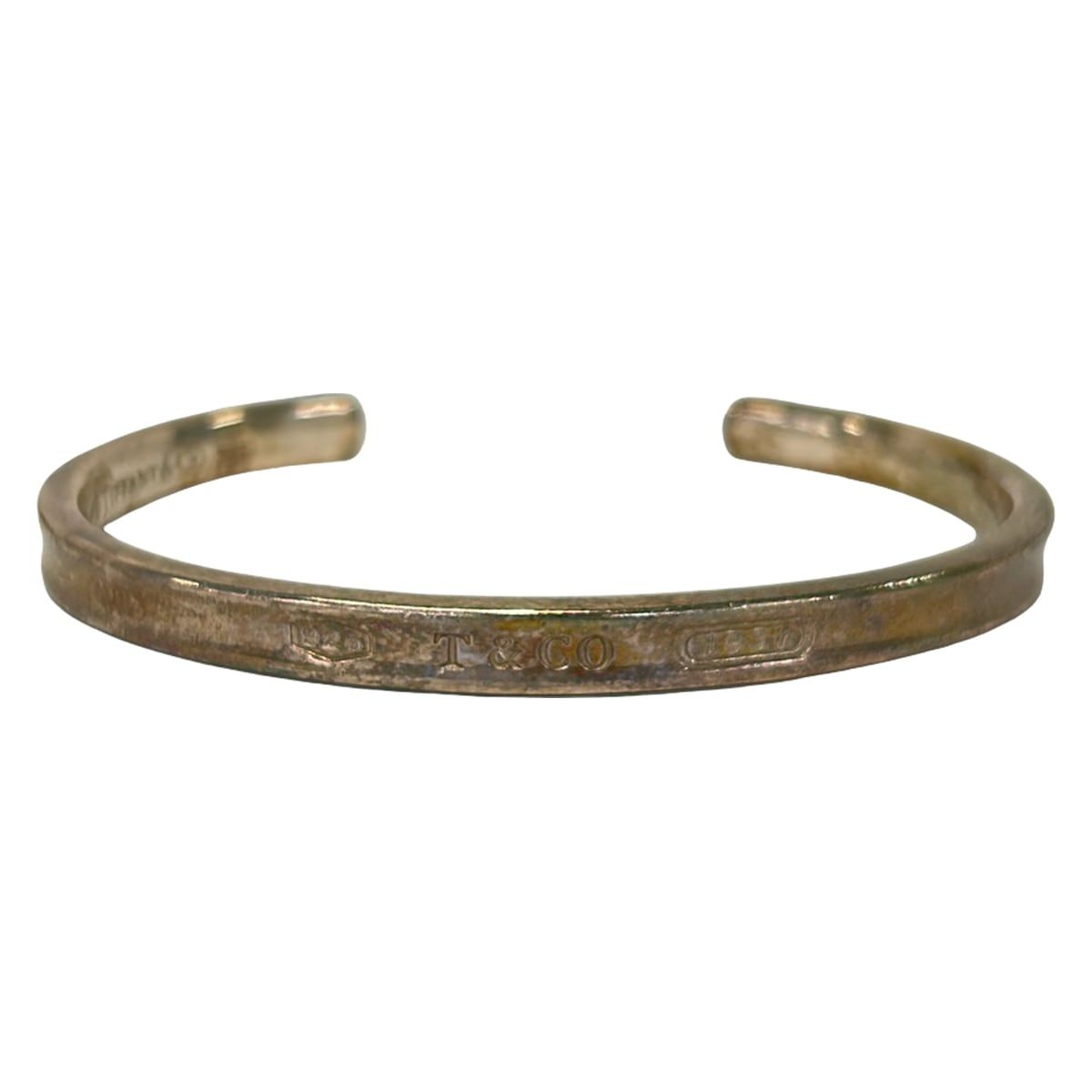 Tiffany & Co Bangle 1837 Silver Bracelet
