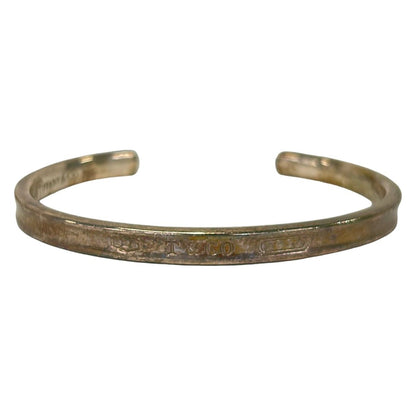 Tiffany & Co Bangle 1837 Silver Bracelet