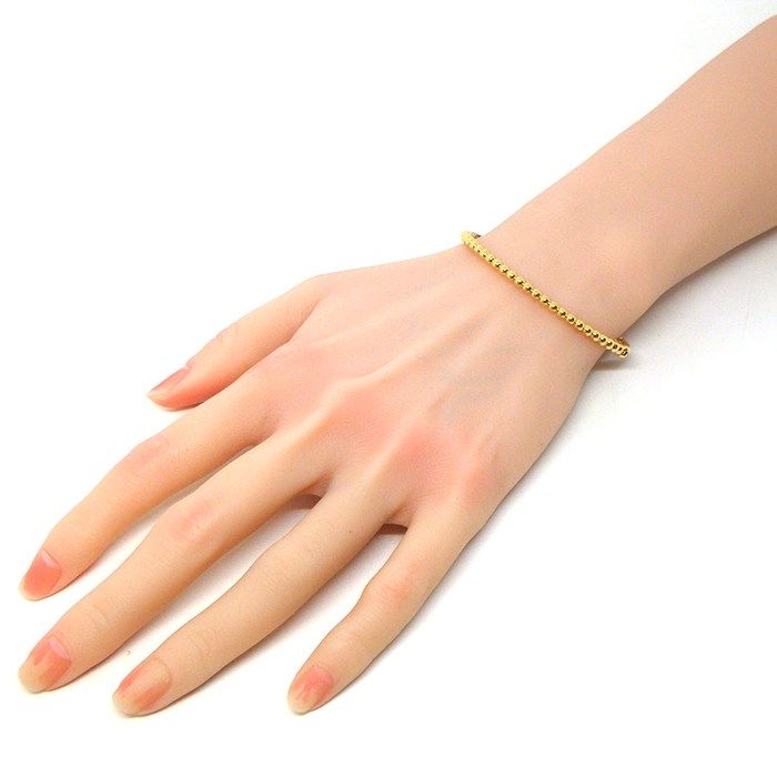 Van Cleef & Arpels Bangle Perlee Gold Pearl Bracelet — view 6