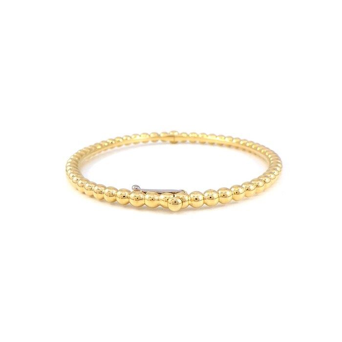 Van Cleef & Arpels Bangle Perlee Gold Pearl Bracelet — view 2