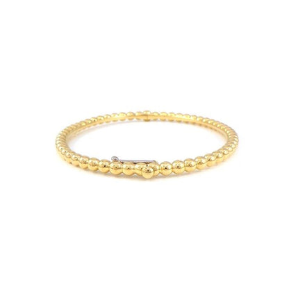Van Cleef & Arpels Bangle Perlee Gold Pearl Bracelet — view 2