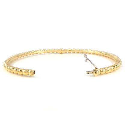 Van Cleef & Arpels Bangle Perlee Gold Pearl Bracelet — view 3