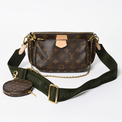 Louis Vuitton Monogram Multi Pochette Accessoires Khaki Shoulder Bag