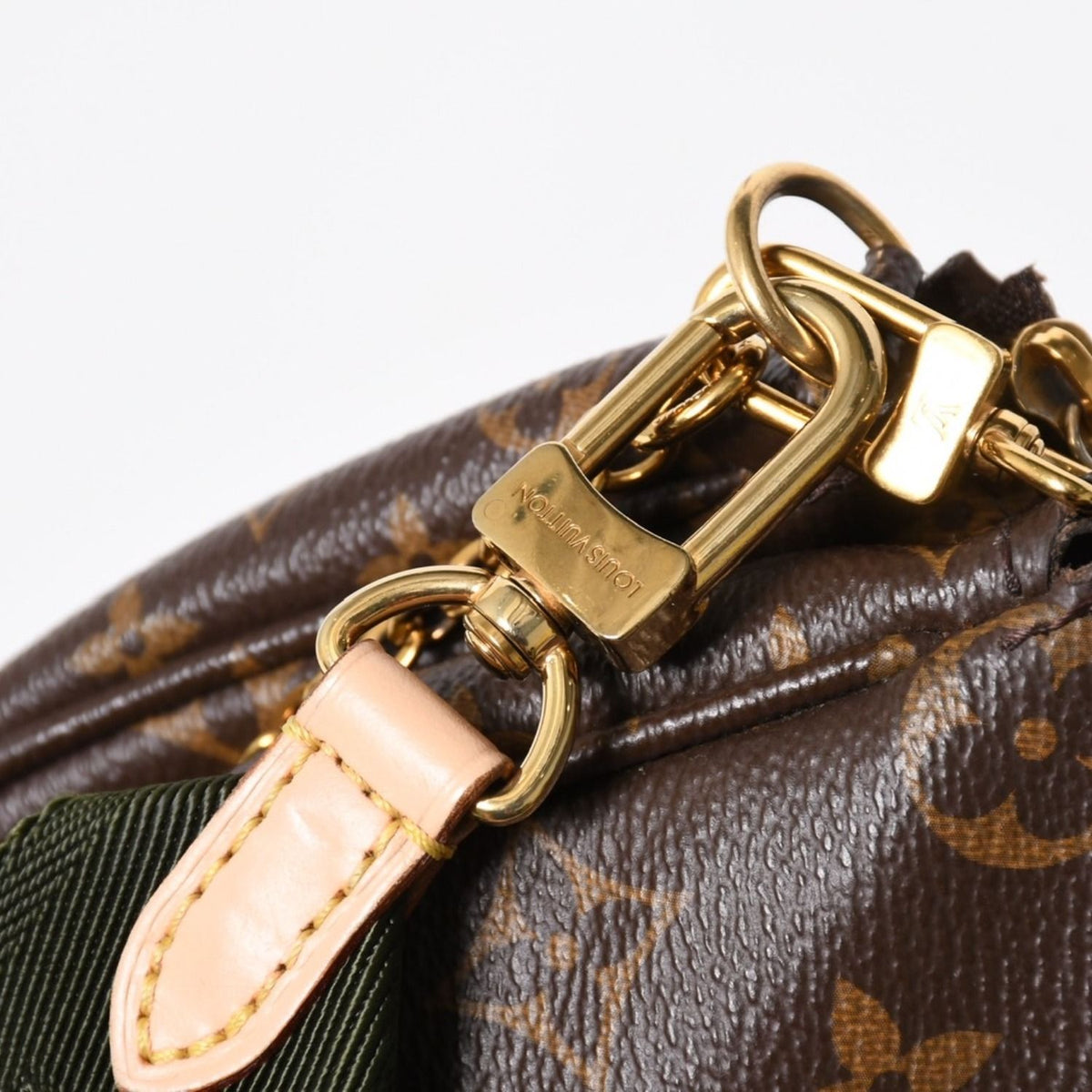 Louis Vuitton Monogram Multi Pochette Accessoires Khaki Shoulder Bag — view 5