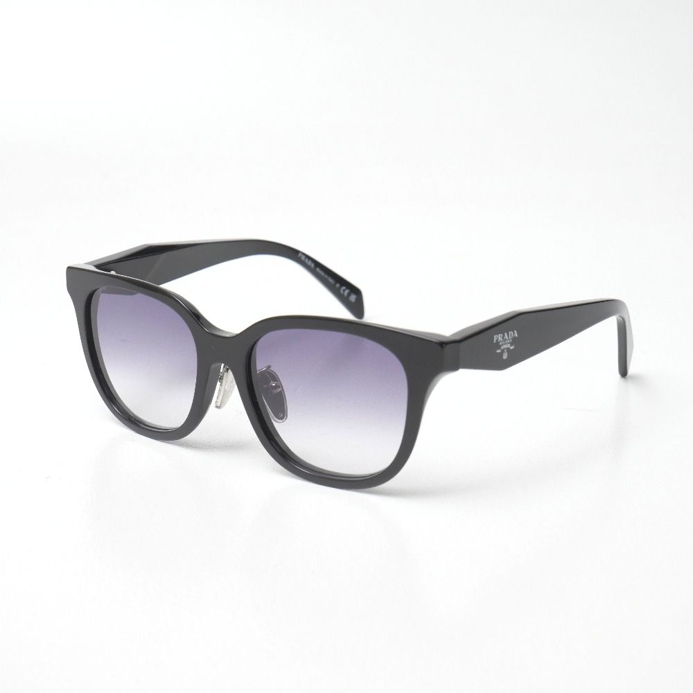Prada Sunglasses Wellington Side Logo Black Eyewear — view 2