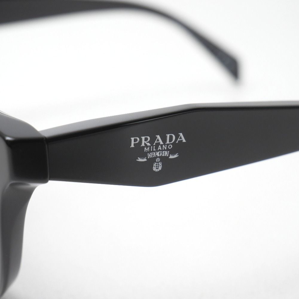 Prada Sunglasses Wellington Side Logo Black Eyewear — view 4