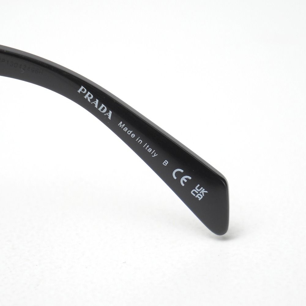 Prada Sunglasses Wellington Side Logo Black Eyewear — view 5