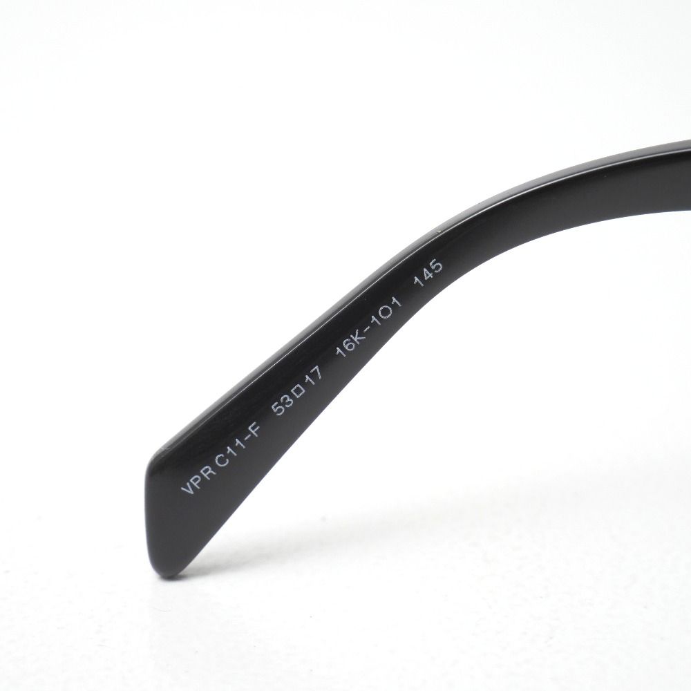 Prada Sunglasses Wellington Side Logo Black Eyewear — view 6
