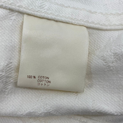 Louis Vuitton Jacket Short Sleeve Denim Monogram White — view 5