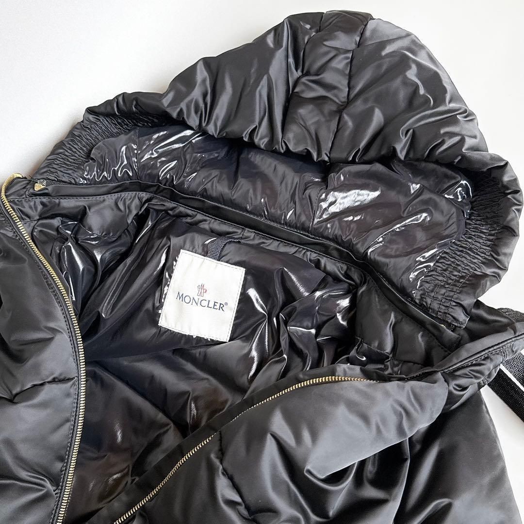 Moncler Rouen Down Jacket Black 0 — view 6