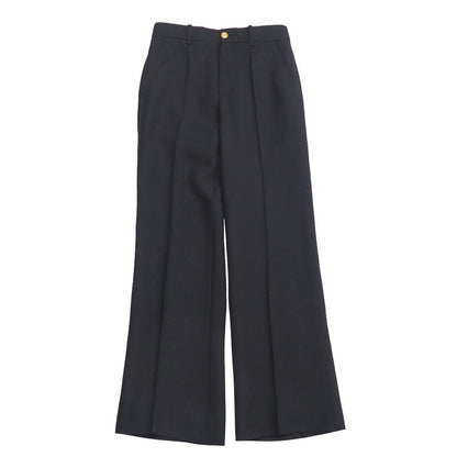 Gucci Pants GG Button Center Crease Flare Trousers