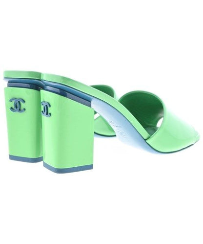 Chanel Sandals Green — view 2