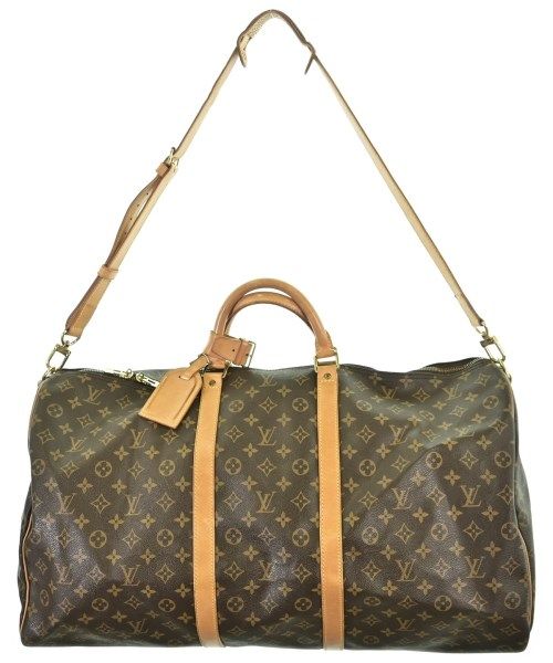 Louis Vuitton Monogram Keepall Bandouliere 60 Boston Bag
