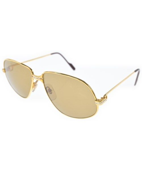Cartier Sunglasses Eyewear Gold