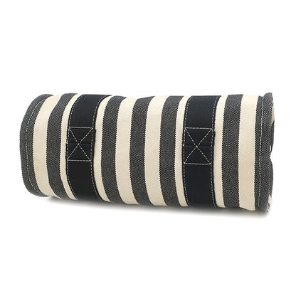 Hermes Tote Bag Cannes PM Canvas Black White — view 3