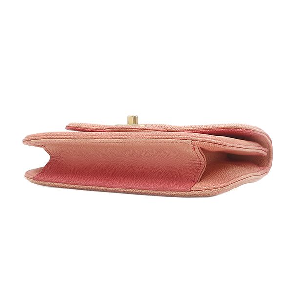 Chanel Waist Bag Sunset on the Sea Caviar Leather Pink Matte Gold Gradient 27 — view 3