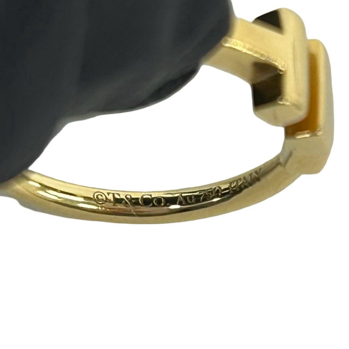 Tiffany & Co T Wire Ring Yellow Gold — view 3