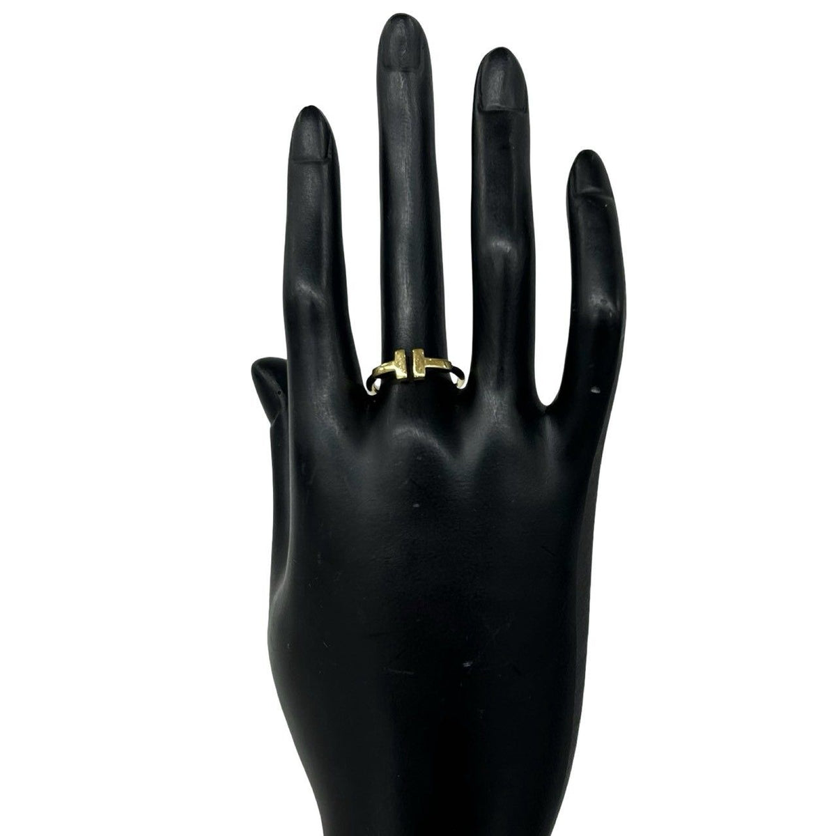 Tiffany & Co T Wire Ring Yellow Gold — view 2