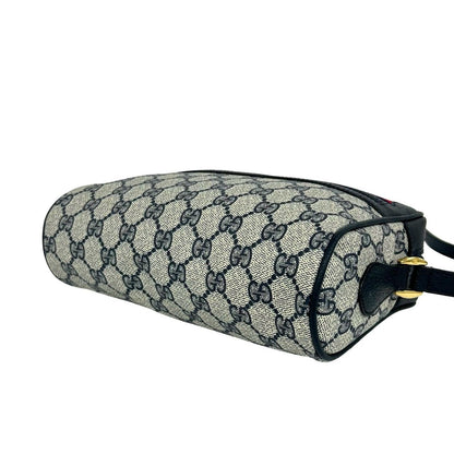 Gucci Vintage Sherry Line GG Logo Pattern Leather Mini Shoulder Bag Pochette — view 8