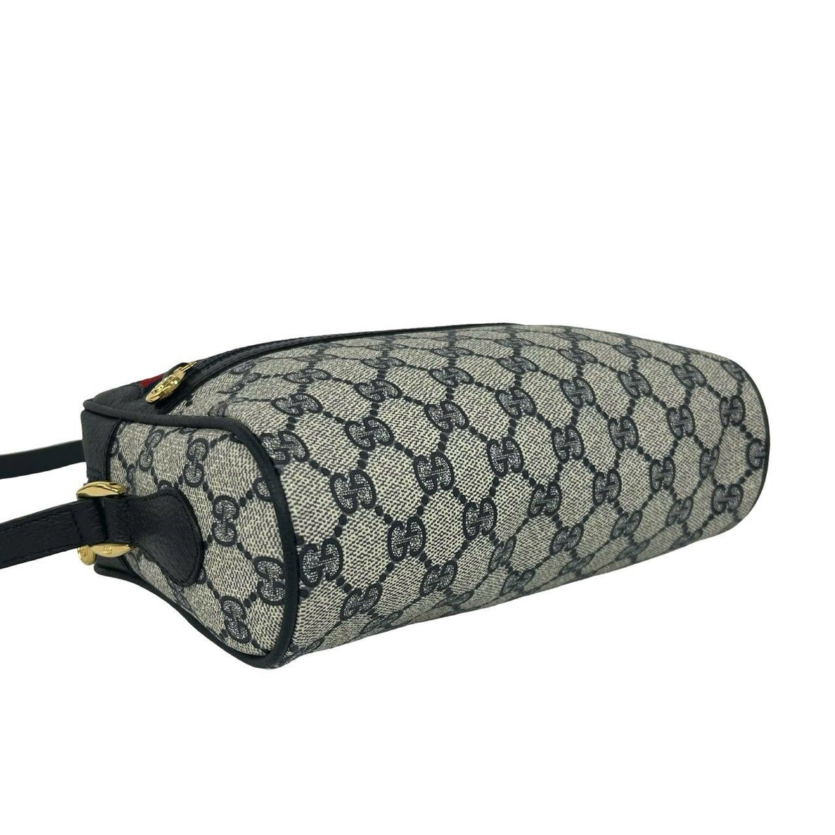 Gucci Vintage Sherry Line GG Logo Pattern Leather Mini Shoulder Bag Pochette — view 7