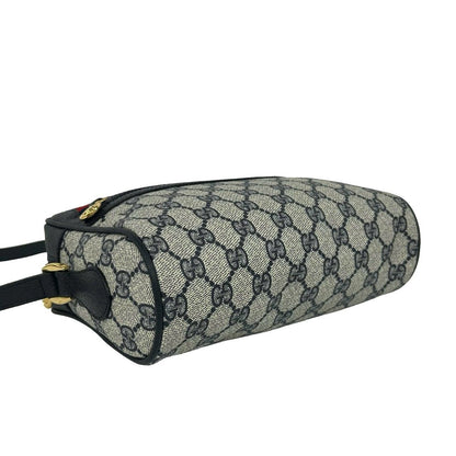 Gucci Vintage Sherry Line GG Logo Pattern Leather Mini Shoulder Bag Pochette — view 7