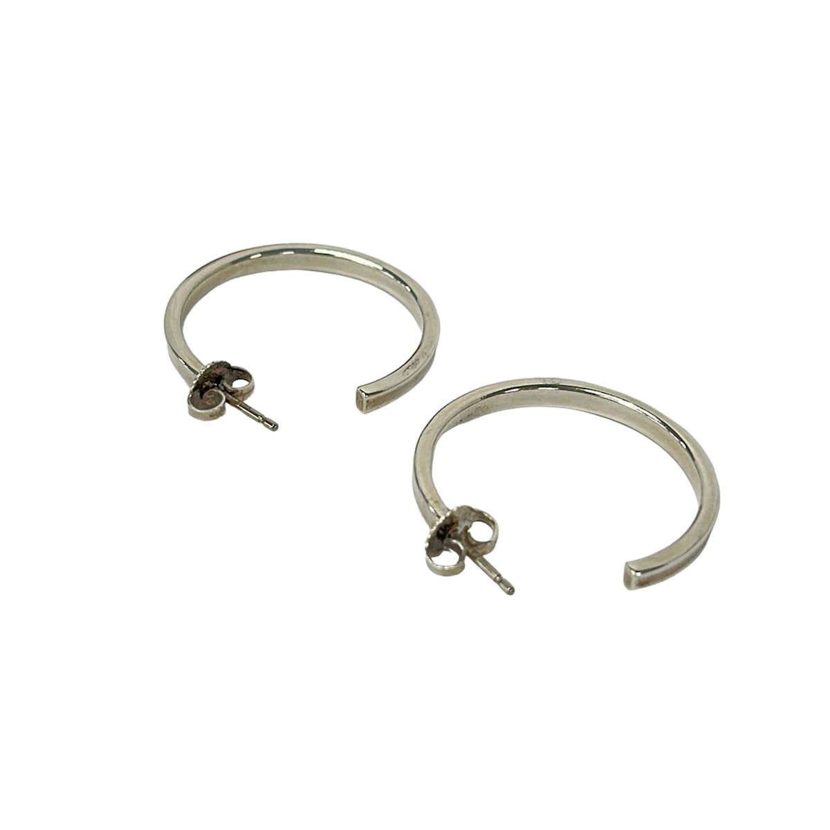 Tiffany & Co Earrings 1837 Silver — view 2
