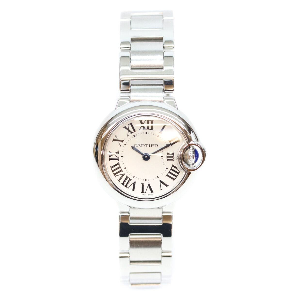 Cartier SS Ballon Bleu 28 Quartz Watch — view 2