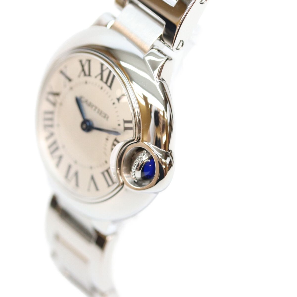 Cartier SS Ballon Bleu 28 Quartz Watch — view 6