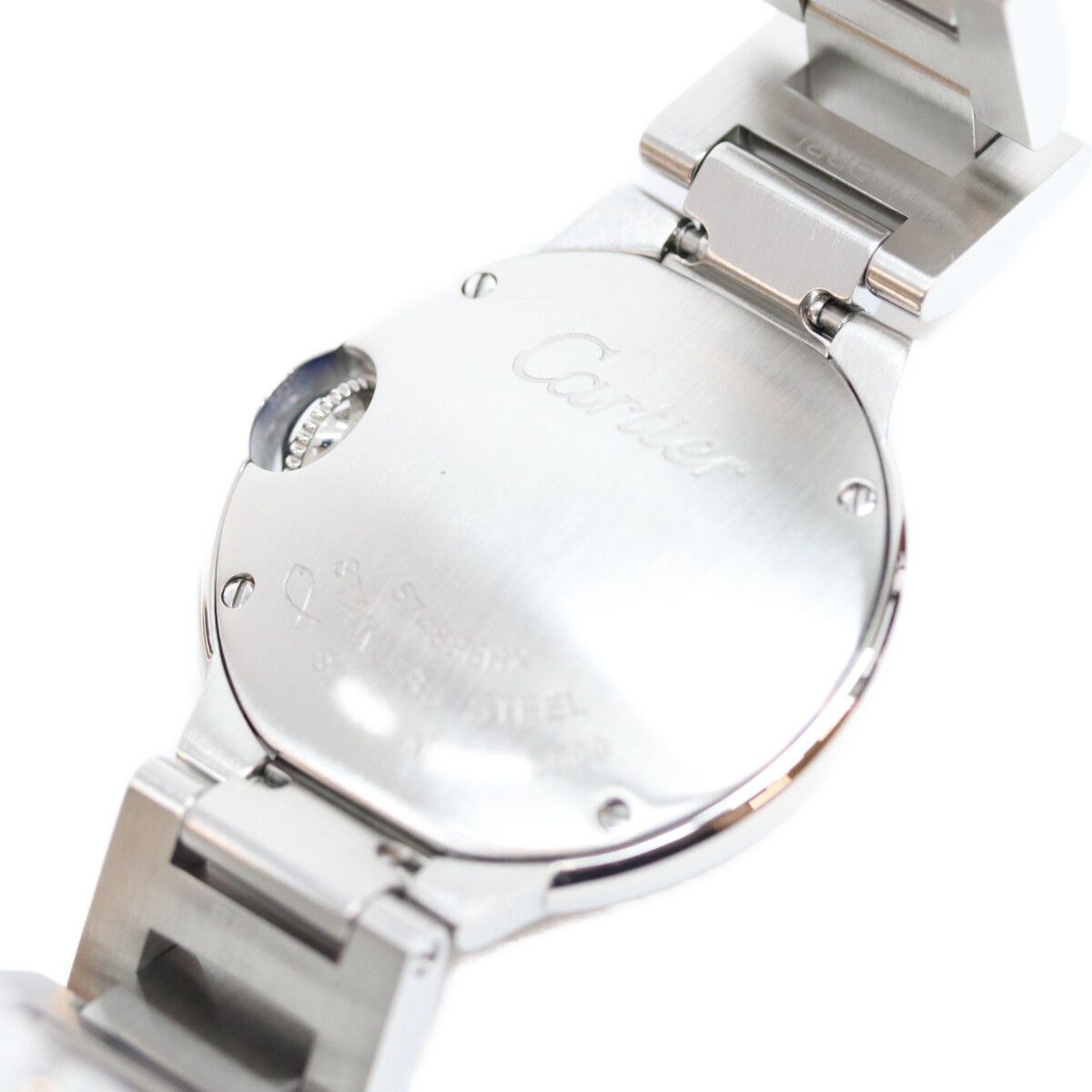 Cartier SS Ballon Bleu 28 Quartz Watch — view 8