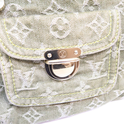 Louis Vuitton Monogram Denim Riken Baggy PM Shoulder Bag — view 8