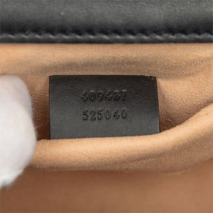 Gucci GG Supreme Beige Padlock Chain Shoulder Bag 2-Way Leather — view 7