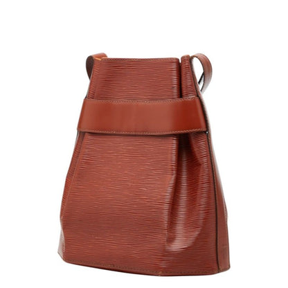 Louis Vuitton Epi Sac D'epaule GM Shoulder Bag Kenya Brown Leather — view 2