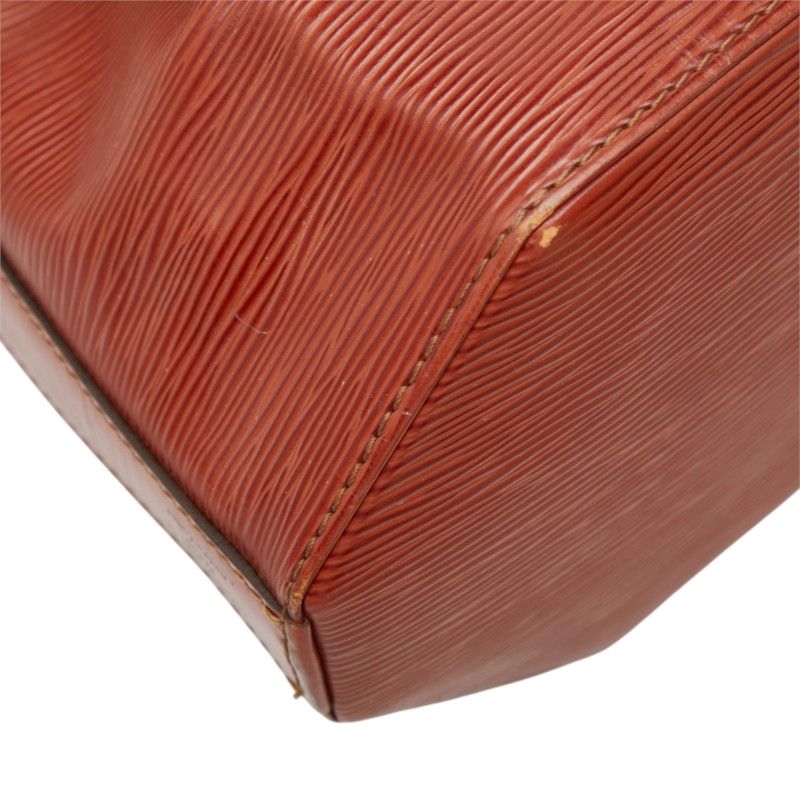 Louis Vuitton Epi Sac D'epaule GM Shoulder Bag Kenya Brown Leather — view 5