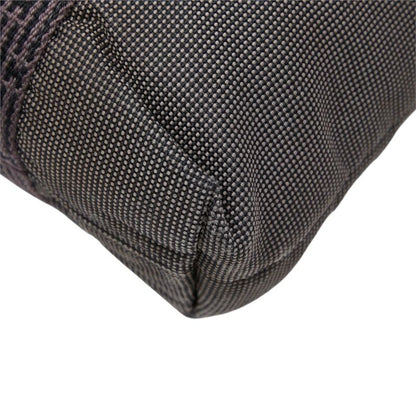 Hermes Herline Cabas Tote Bag Gray Canvas — view 6